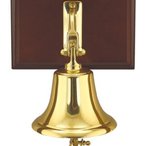 Uhr & Glocke auf Holzbrett Art.Nr.:SC1205