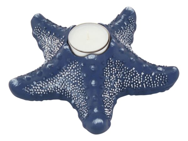 Teelichhalter- Seestern marineblau Art.Nr.SC3823