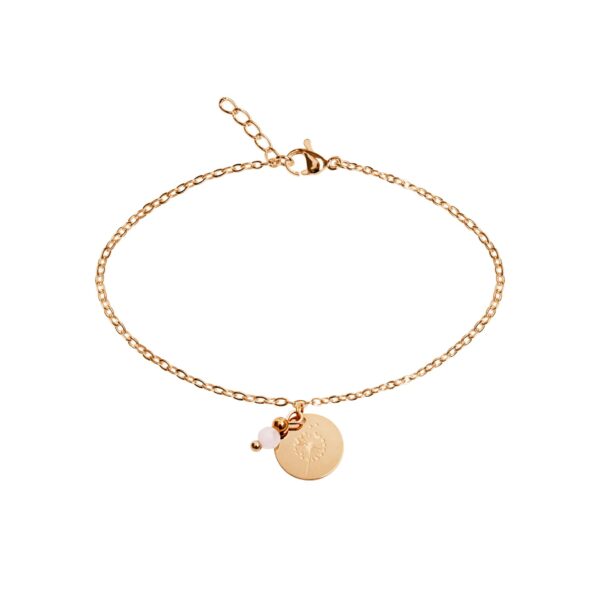 Armband  - rosévergoldet - Rosenquarz Art.Nr.: H606978 – Bild 3