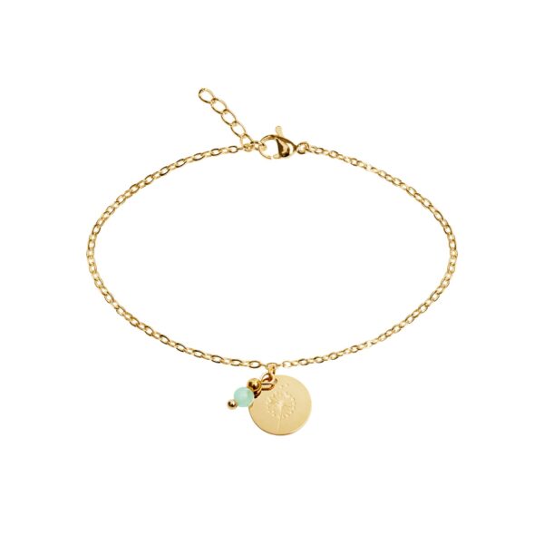 Armband - vergoldet - grüner Quarz Art.Nr.: H606984 – Bild 3
