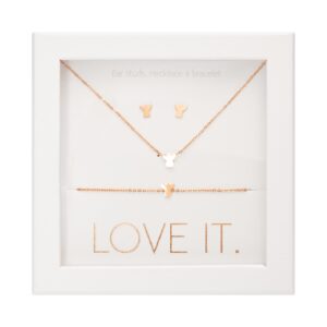 Geschenkset Love it. - rosévergoldet - Schutzengel Art.Nr.: H607571