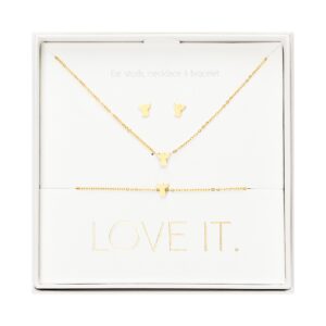 Geschenkset Love it. - vergoldet - Schutzengel Art.Nr.: H607580