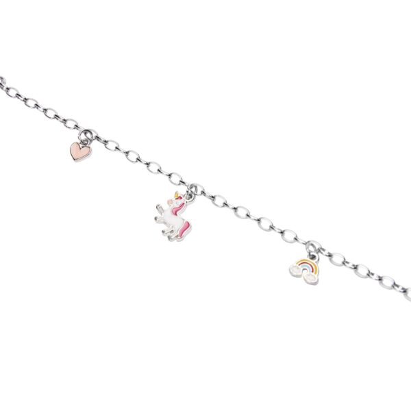 Armband - "Happy Kids" - 3 Anhänger - Einhorn Art.Nr.:H607745 – Bild 3