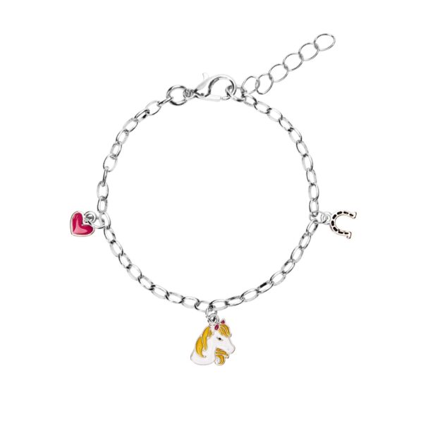 Armband - "Happy Kids" - 3 Anhänger - Pferd Art.Nr.:H607751 – Bild 2